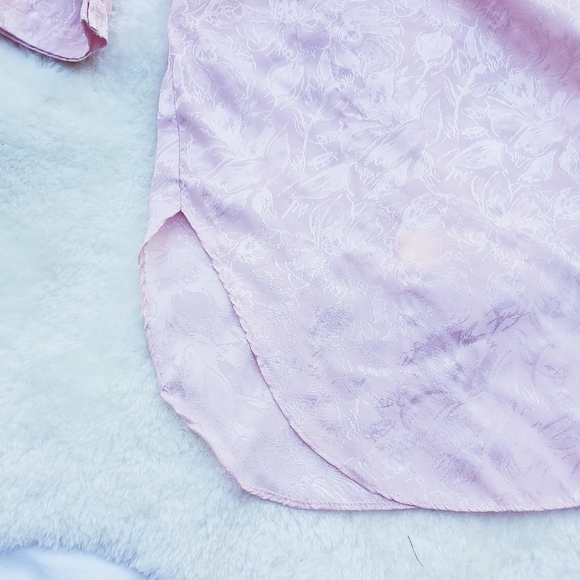 Vintage satin sleep shirt - Picture 3 of 6